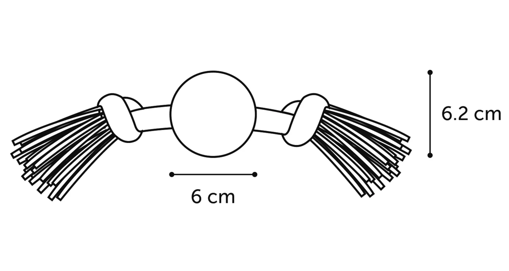 Pelota con cuerda TPR Foam