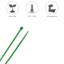 Brida Nylon Color Verde 2,5 mm Ancho (Bolsa 100 Unidades)