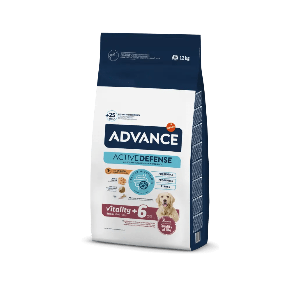 ADVANCE Maxi Senior Pollo y arroz 12kg