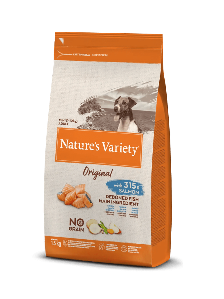 Nature´s Variety Perro ORIGINAL No Grain Mini Adulto Salmón