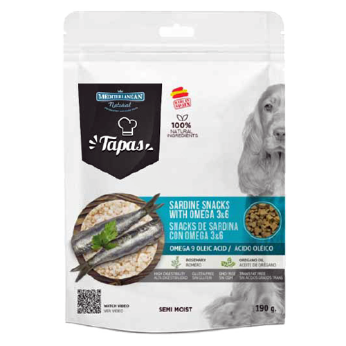 TAPAS Sardina con Omega 3 y 6 190gr