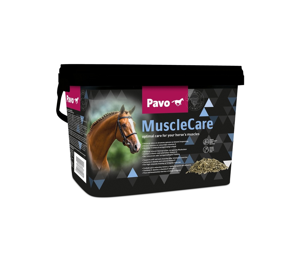 Suplemento muscular caballos Pavo MuscleCare 3 kg