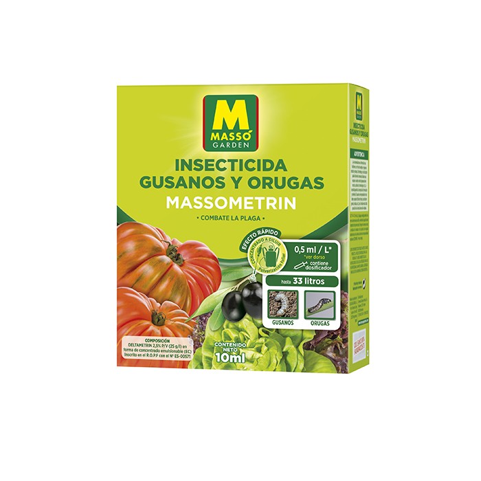 Insecticida Gusanos y Orugas 10 ml