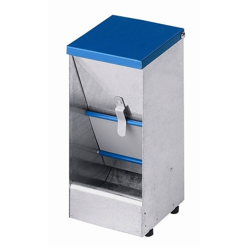 Comedero / Tolva para Perros en Chapa Galvanizada