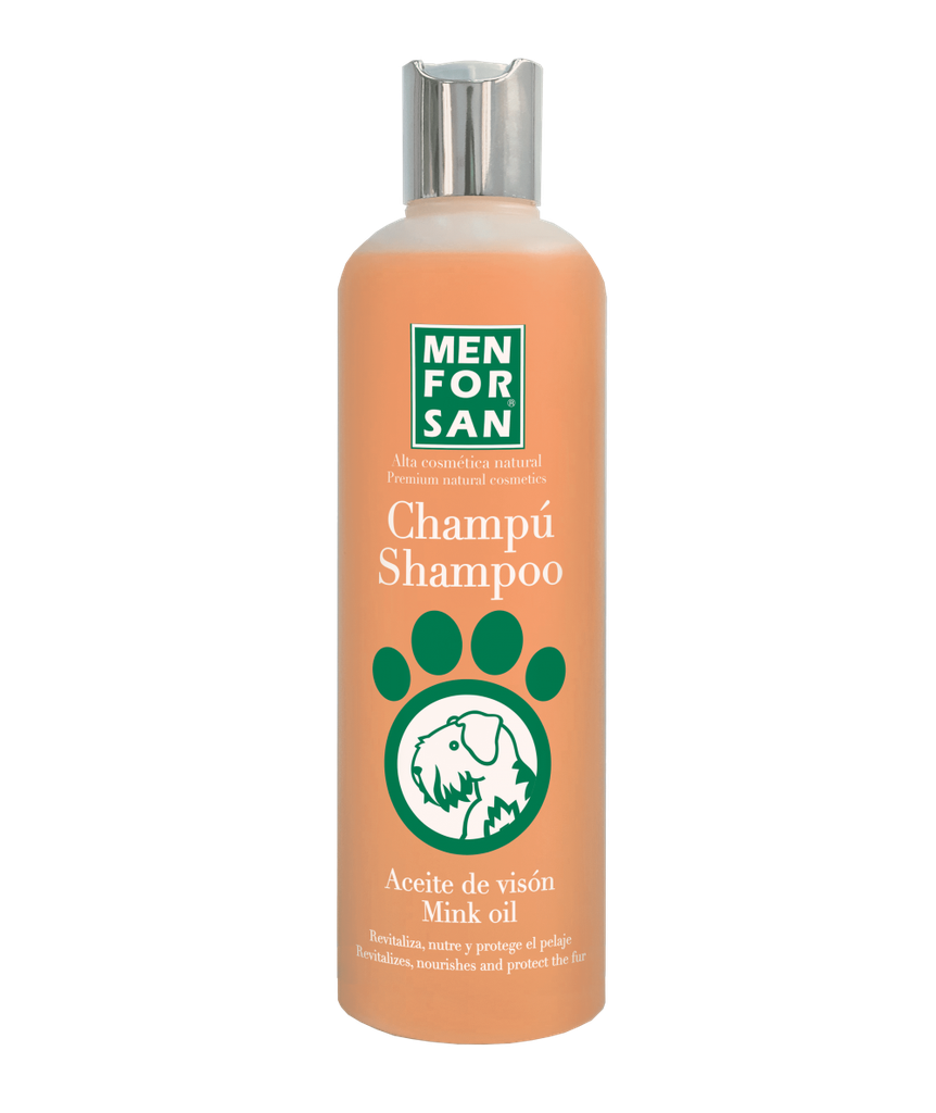 Champú para perros con Aceite de visón