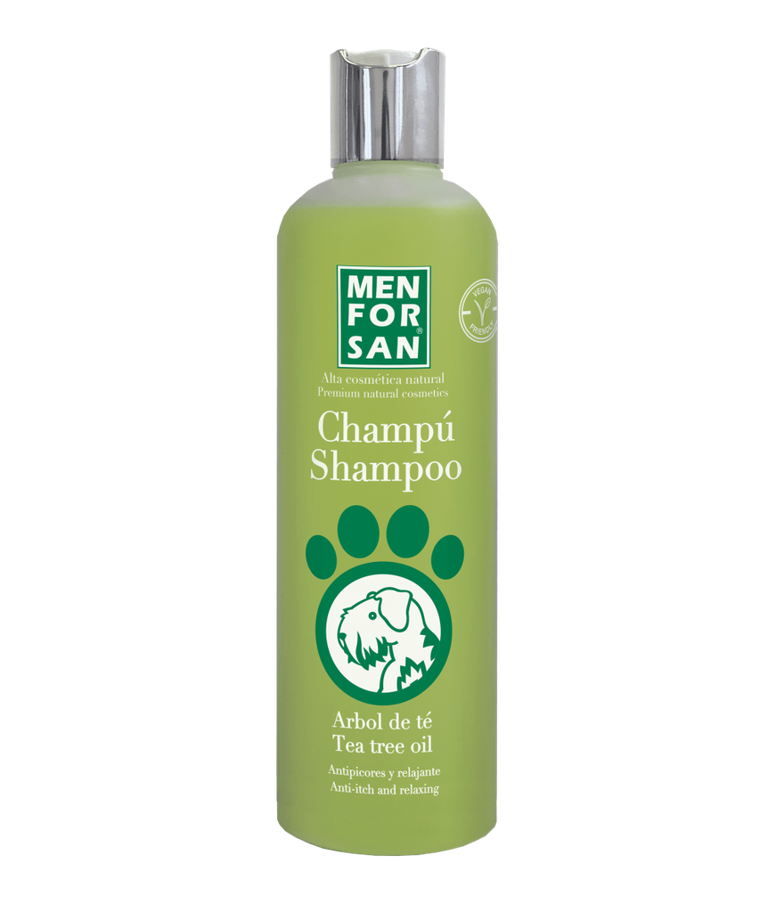 Champú con arbol del té para perros