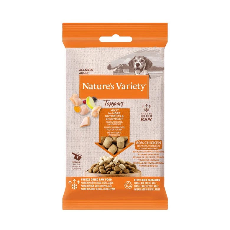 Nature's Variety Toppers Snack  Pollo 50gr