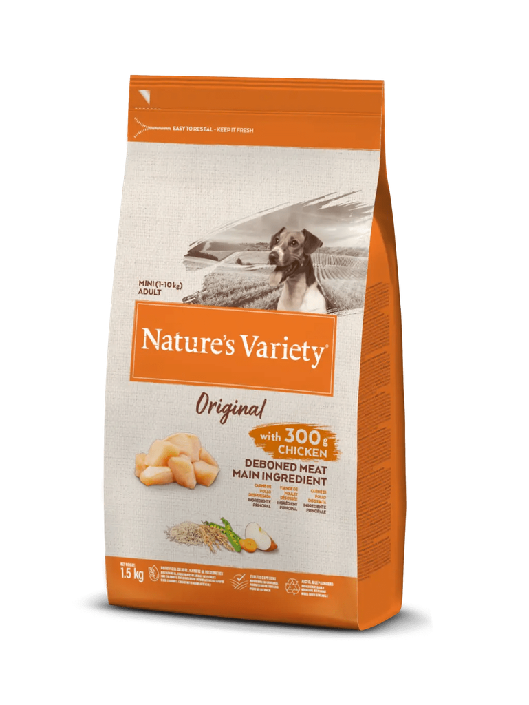 Nature´s Variety Perro Mini Adulto No Grain Pollo