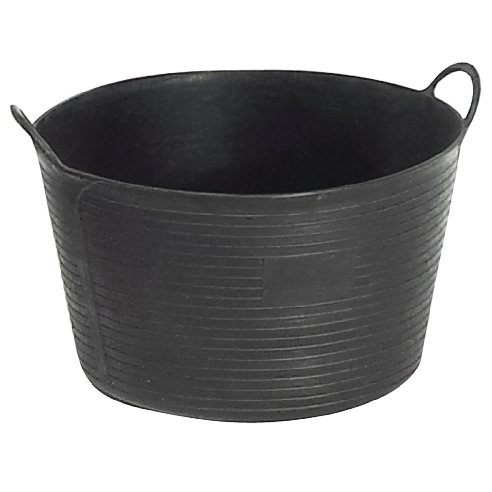 Capazo Plastico Negro