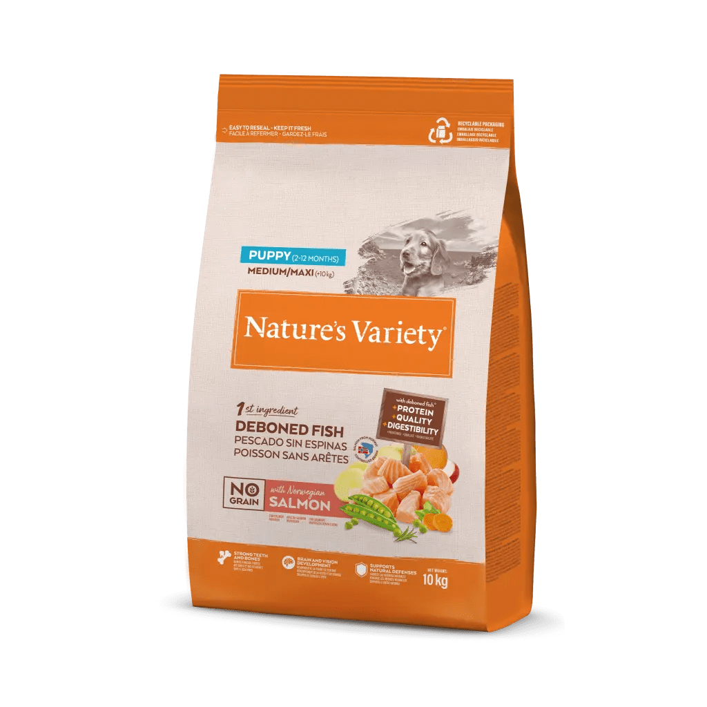 Nature´s Variety Perro Puppy No Grain Salmon