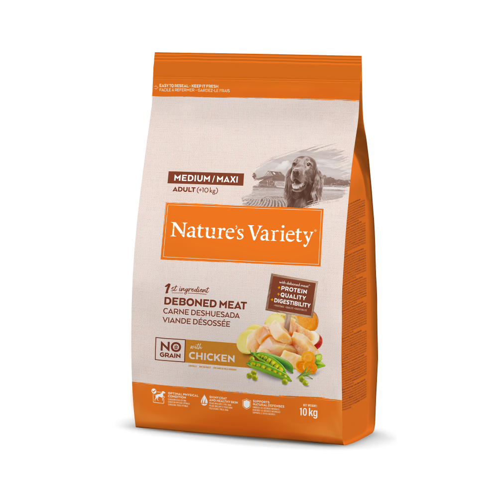 Nature´s Variety Perro Medium Adulto No grain Pollo