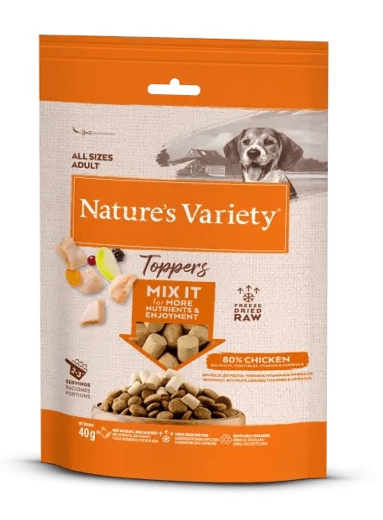 Snack Liofilizados Toppers Nature Variety